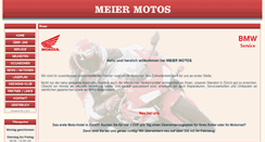 Desktop Screenshot of meiermotos.ch