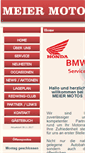 Mobile Screenshot of meiermotos.ch
